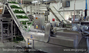 Vegetable brush washer