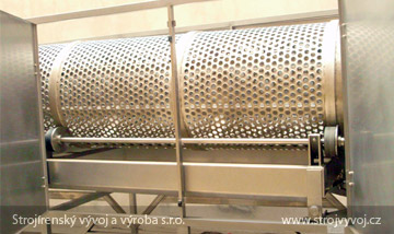 Pepper drum washer