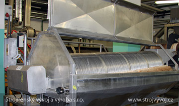 Pea sorting machine