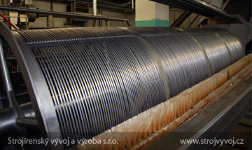 Pea sorting machine