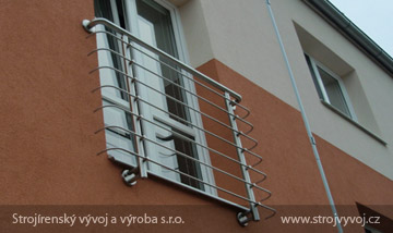 Nerezové zábradlí